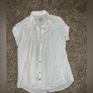 White cotton blouse by Rails. Size medium